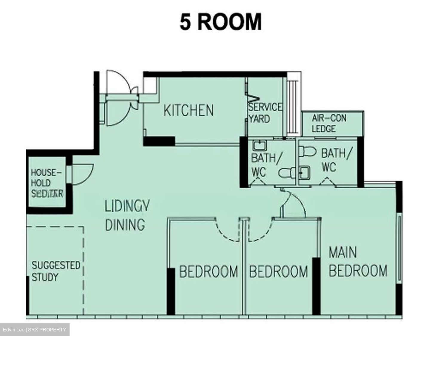 Blk 626A Tampines Greenverge (Tampines), HDB 5 Rooms #618963811